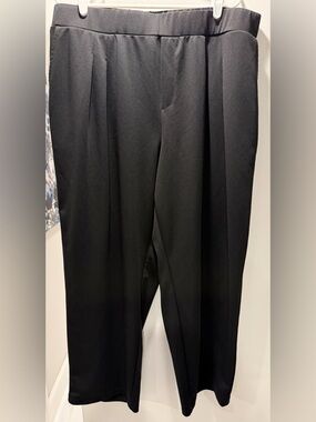 BloomChic Black Women's Tailored Straight Trousers